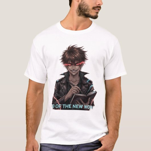 “Dark Aesthetic Anime Art Tree” T-Shirt (Vorderseite)