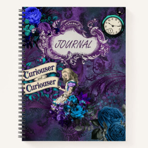 Dark Alice Journal-Notebook Notizblock