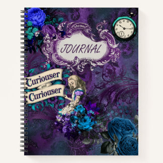 Dark Alice Journal-Notebook Notizblock