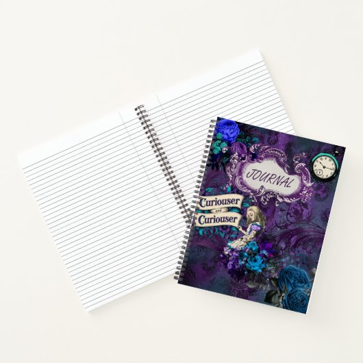 Dark Alice Journal-Notebook Notizblock (Innenseite)