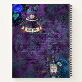 Dark Alice Journal-Notebook Notizblock (Rückseite)
