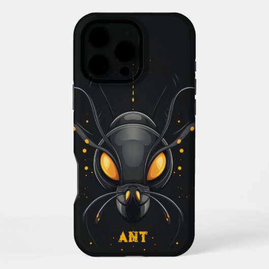 Dark Alien Ant iPhone Hülle (Rückseite)