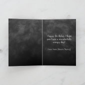 Dark Alien Statue eines antiken Eldritch-Horrors Karte (Innenseite)