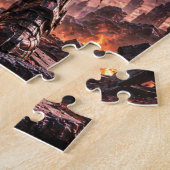 Dark Alien Warrior Puzzle (Seite)