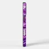 Dark Amethyst Marble Melt Case-Mate iPhone Hülle (Rückseite / Rechts)