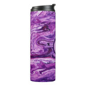 Dark Amethyst Marble Melt Thermosbecher (Nach links gedreht)