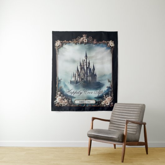 Dark and Dreamy Fairy Tale Castle Wandteppich (Beispiel)