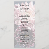 Dark and Light Mums and Daisies Programm (Rückseite)