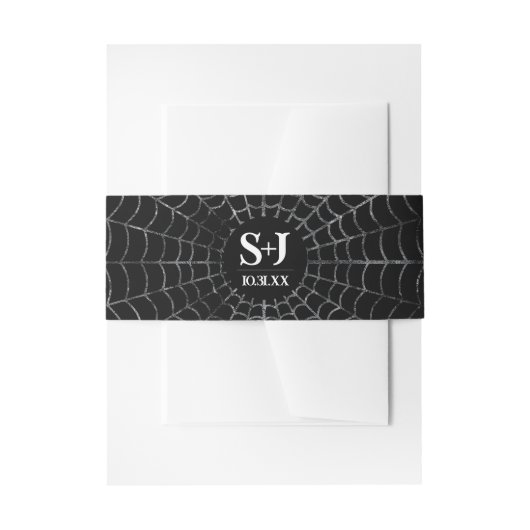 Dark and Moody Customizable Wedding Bly Band (Vorderseite Beispiel)