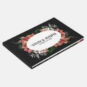 Dark and Moody Wedding Guestbook Gästebuch (Ecke)