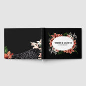 Dark and Moody Wedding Guestbook Gästebuch (Voll)