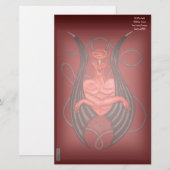 Dark Angel Briefpapier (Vorne/Hinten)