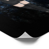 Dark Angel & Dark Night Fantasy Poster/Print Poster (Ecke)