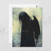 Dark Angel Fantasy Postkarte (Vorne/Hinten)