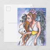 Dark Angel Feiertagspostkarte (Vorne/Hinten)