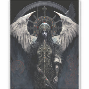 Dark Angel Gothic Fantasy Art Aufkleber