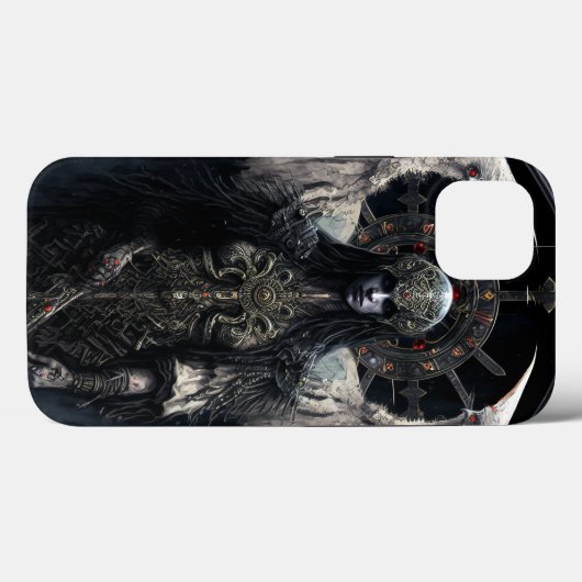 Dark Angel Gothic Fantasy Art Case-Mate iPhone Hülle (Rückseite (Horizontal))