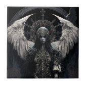 Dark Angel Gothic Fantasy Art Fliese (Vorderseite)