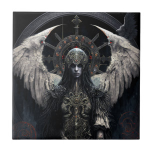 Dark Angel Gothic Fantasy Art Fliese