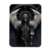 Dark Angel Gothic Fantasy Art Magnet (Vertikal)
