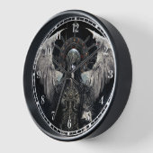 Dark Angel Gothic Fantasy Art Uhr (Winkel)