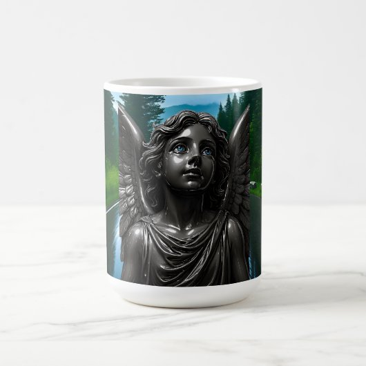 Dark Angel Gothic Gift Kaffeetasse (Mittel)