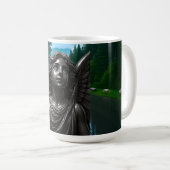Dark Angel Gothic Gift Kaffeetasse (VorderseiteRechts)
