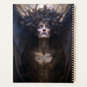 Dark Angel Gothic Goth Fantasy Art Planer (Rückseite)