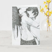 Dark Angel Karte (Gelbe Blume)