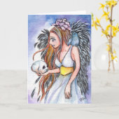 Dark Angel Karte (Gelbe Blume)