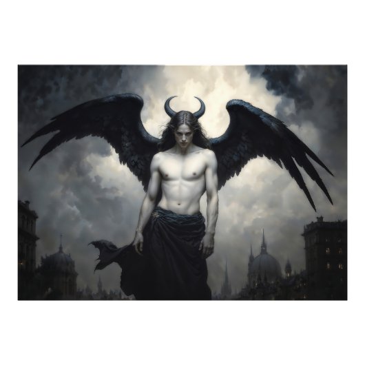 Dark Angel Lucifer Fotodruck (Vorne)