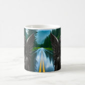 Dark Angel Mystical Gift Kaffeetasse (Mittel)
