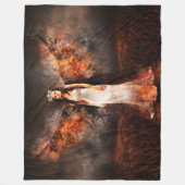 Dark Angel Personalizable Fleecedecke (Vorderseite)