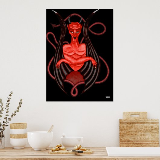 Dark Angel Poster (Küche)