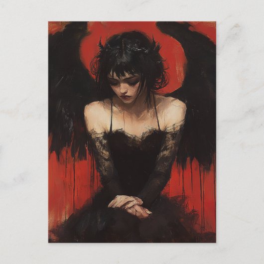 Dark Angel Postkarte (Vorderseite)