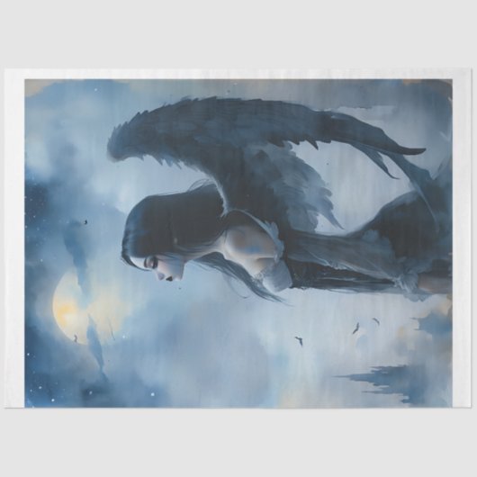 Dark Angel Seidenpapier (Vorderseite)