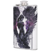 Dark Angel Valentine mit dunkelem Winkelkaffee Flachmann (Links)