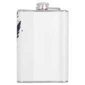 Dark Angel Valentine mit dunkelem Winkelkaffee Flachmann (Rückseite)