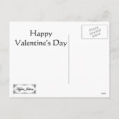 Dark Angel Valentine Postkarte (Rückseite)