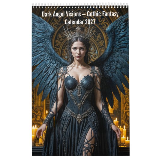 Dark Angel Visionen – Gothic Fantasy Kalender (Titelbild)