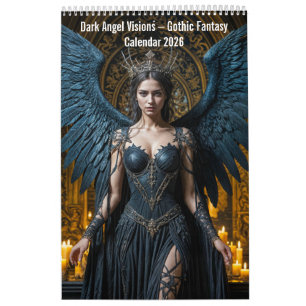 Dark Angel Visionen – Gothic Fantasy Kalender 2026