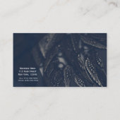 Dark Angel Wings Gothic Glam Chic Personalisiert Visitenkarte (Rückseite)