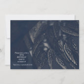 Dark Angel Wings Gothic Glam Party Einladungen (Vorderseite)