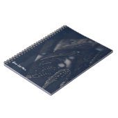 Dark Angel Wings Gothic Glam Personalisiert Notizblock (Linke Seite)