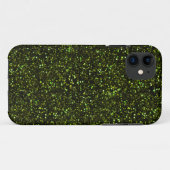 Dark Apple Green Glitzer Case-Mate iPhone Hülle (Rückseite (Horizontal))