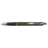 Dark Apple Green Glitzer Kugelschreiber (Rückseite)