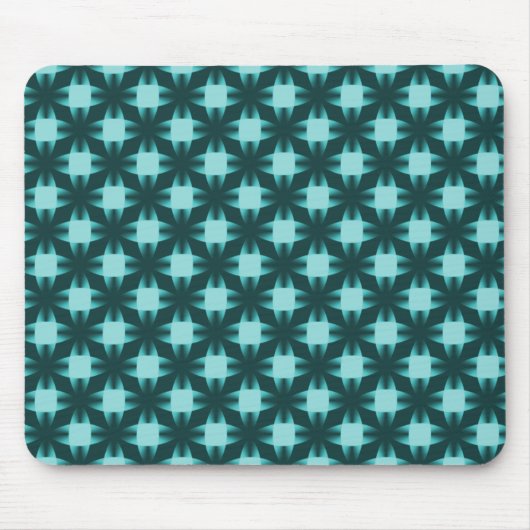 Dark Aquamarin Daring Disks Mousepad (Vorne)
