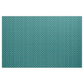 Dark Aquamarin Polka Dot Hearts Stoff (Fat Quarter (45,7 x 55,9 cm))