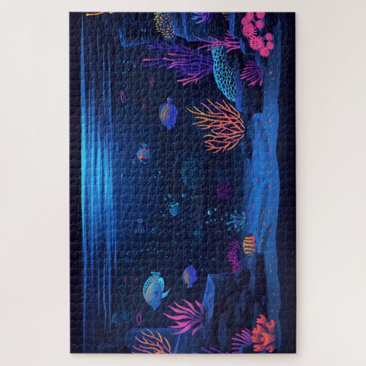 Dark Aquarium Puzzle (Vertikal)