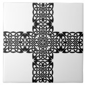 Dark Art Cross Design Fliese (Vorderseite)